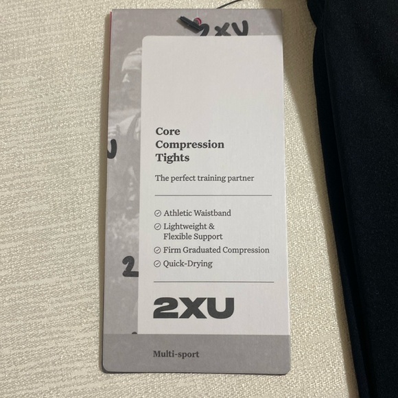 2XU Women's Core Compression Tights - Picture 10 of 12
